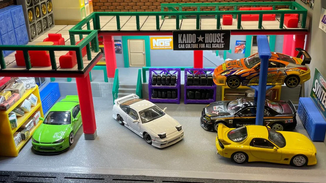 Gara Han – Fast & Furious Tokyo Drift (Cho xe Hot Wheels & tỉ lệ 1/64) - Image 5