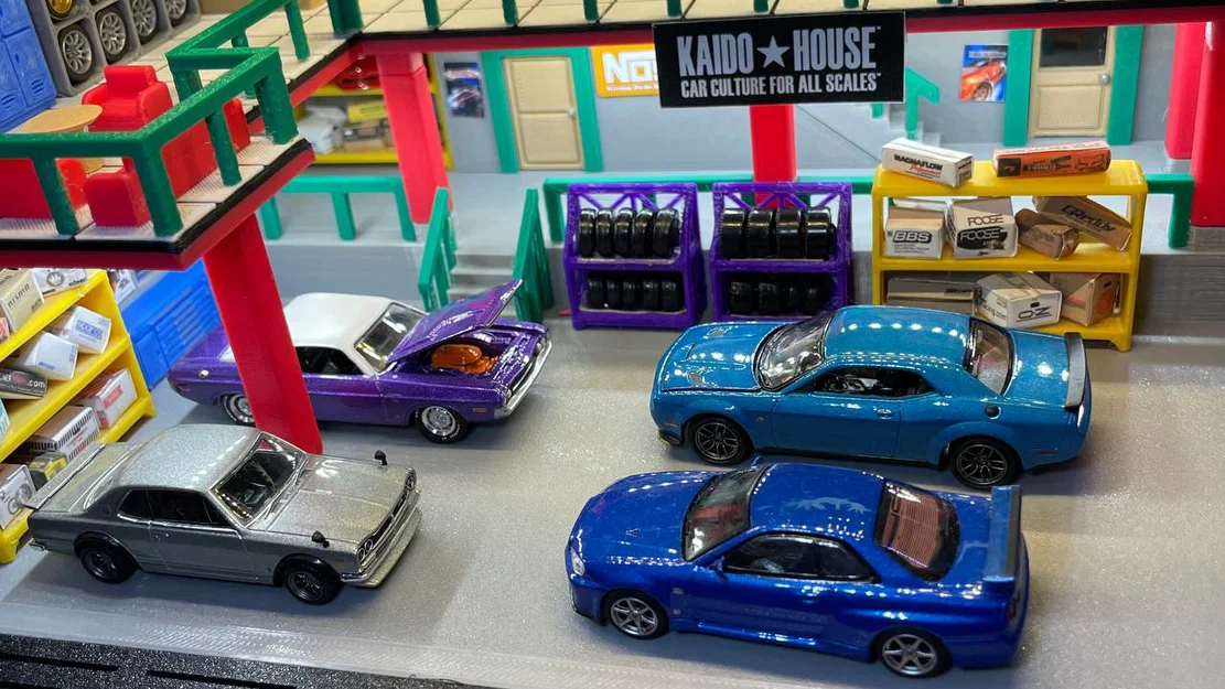 Gara Han – Fast & Furious Tokyo Drift (Cho xe Hot Wheels & tỉ lệ 1/64) - Image 9