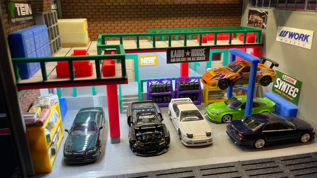 Gara Han – Fast & Furious Tokyo Drift (Cho xe Hot Wheels & tỉ lệ 1/64) - Image 10