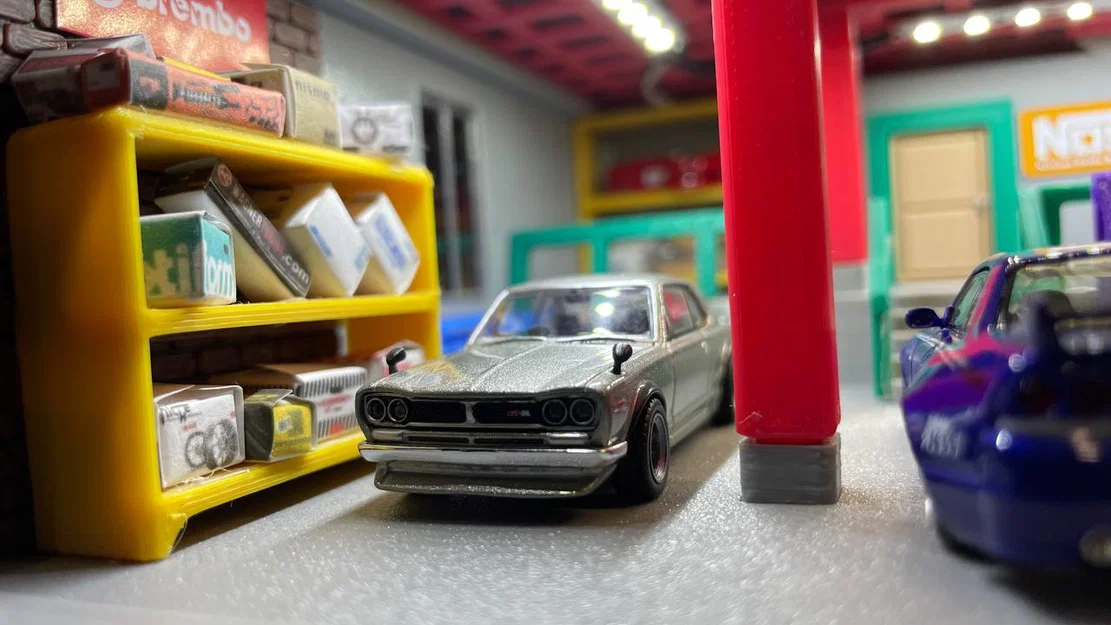 Gara Han – Fast & Furious Tokyo Drift (Cho xe Hot Wheels & tỉ lệ 1/64) - Image 11