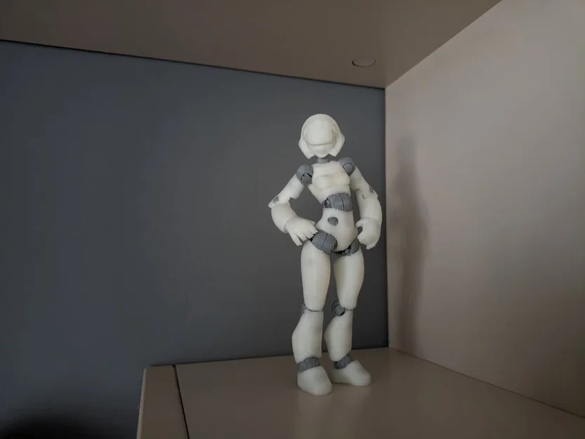 Substratum Protobody Girl Posable Action Figure SUBSTR 001 - Image 3