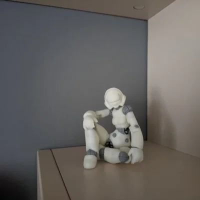 Substratum Protobody Girl Posable Action Figure SUBSTR 001