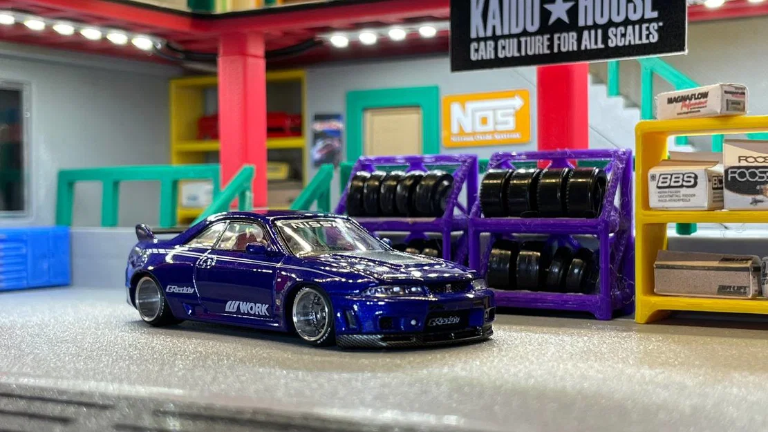 Gara Han – Fast & Furious Tokyo Drift (Cho xe Hot Wheels & tỉ lệ 1/64) - Image 13