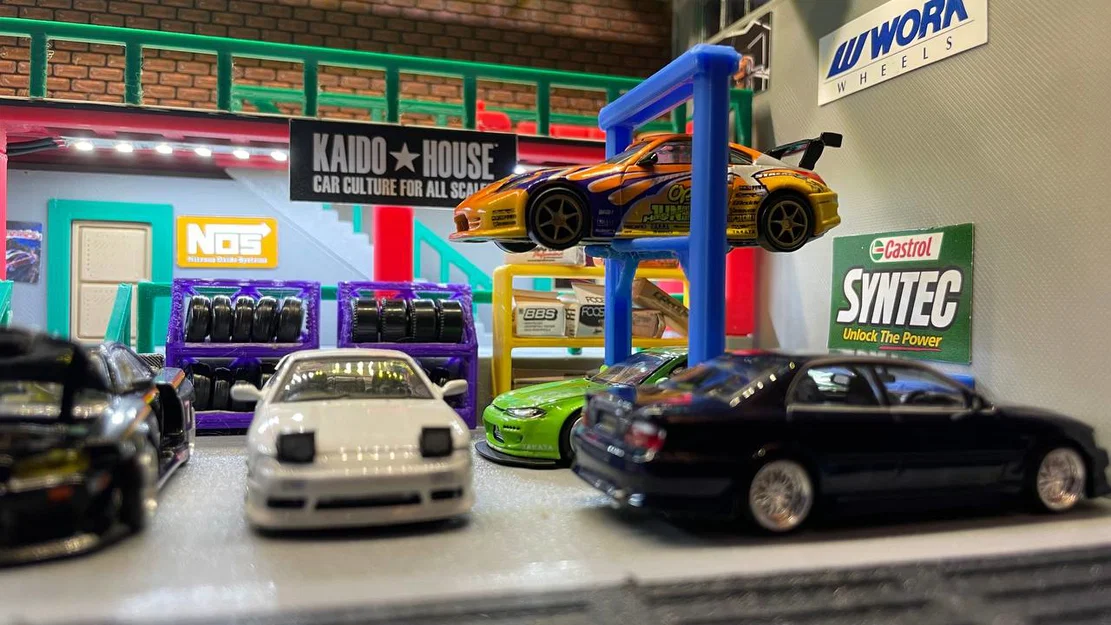 Gara Han – Fast & Furious Tokyo Drift (Cho xe Hot Wheels & tỉ lệ 1/64) - Image 16