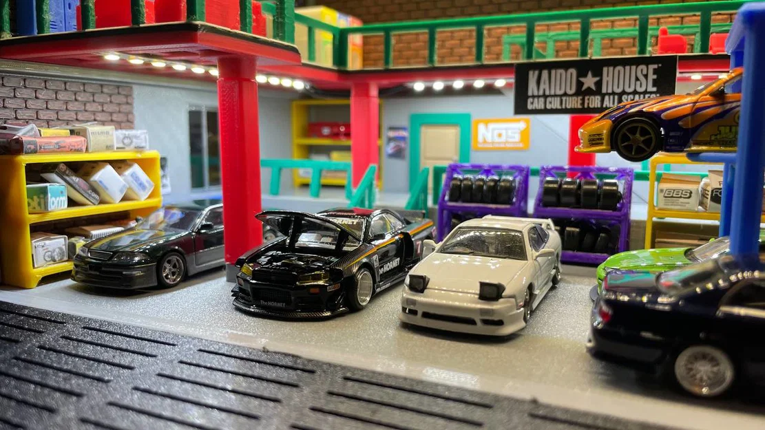 Gara Han – Fast & Furious Tokyo Drift (Cho xe Hot Wheels & tỉ lệ 1/64) - Image 18