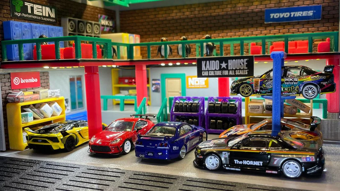 Gara Han – Fast & Furious Tokyo Drift (Cho xe Hot Wheels & tỉ lệ 1/64) - Image 21