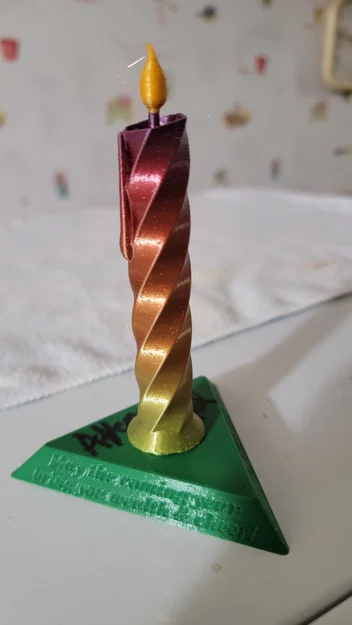 Nến “Happy Birthday” kèm Chân Đế - Image 1