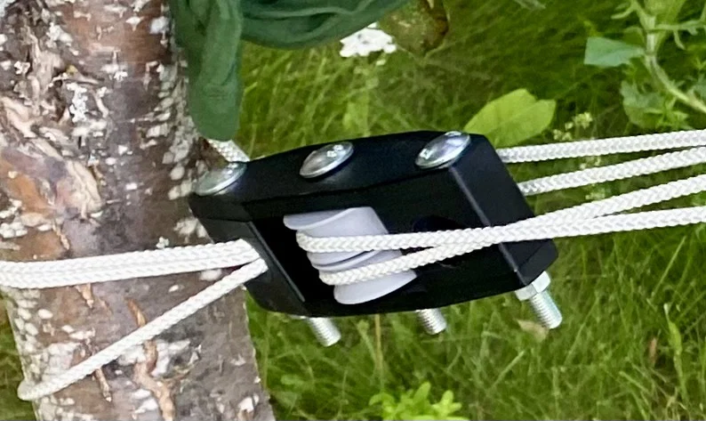 Ròng rọc đơn và đôi siêu bền cho dây (không dùng bearings) - Image 1