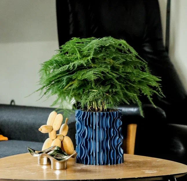Chậu cây trang trí Pot 13 kèm khay hứng nước - Thiết kế hiện đại - Image 2