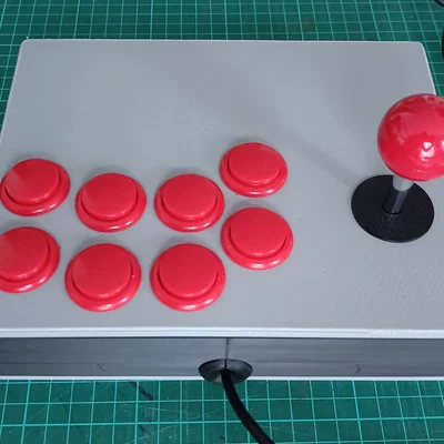 Arcade joystick (không lộ ốc, layout arcade Nhật)