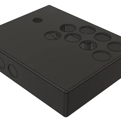 Arcade joystick (không lộ ốc, layout arcade Nhật)
