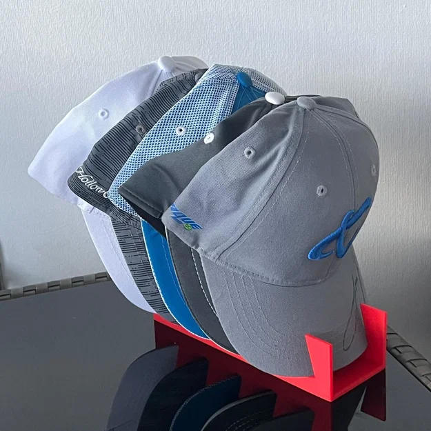 Khay Đựng Mũ Đa Năng - Giá Treo 5 Mũ Gọn Gàng In 3D - Image 1