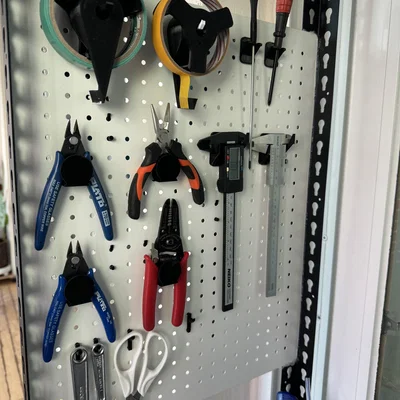 Bộ phụ kiện treo đồ Pegboard 20mm đa năng cho thợ DIY