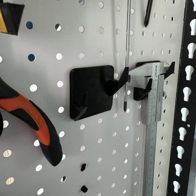 Bộ phụ kiện treo đồ Pegboard 20mm đa năng cho thợ DIY