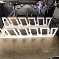 Giá treo nón kết 5 ngăn - Thiết kế 3D tiết kiệm nhựa cực hay - Thumbnail 2