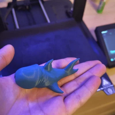 Mô hình 3D cá mập đầu lạ mắt - Penis Head Shark độc đáo
