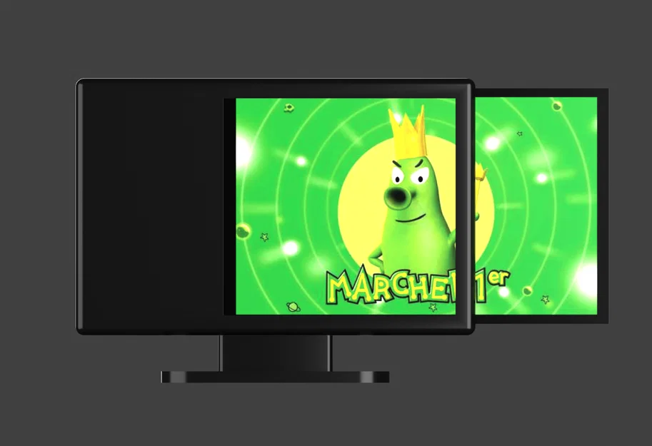 TV Nhà Búp Bê (màn hình thay đổi được kèm template) - Image 4