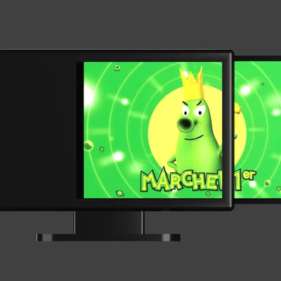 TV Nhà Búp Bê (màn hình thay đổi được kèm template)