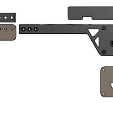 AIRSOFT - HICAPA 5.1 - carbine kit (kit chuyển đổi carbine in 3D)