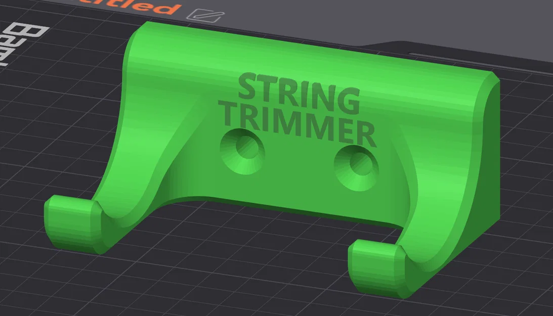 Móc treo máy cắt cỏ Ryobi - Giải pháp lưu trữ 3D bền đẹp cho nhà kho - Image 1