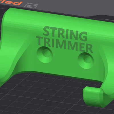 Móc treo máy cắt cỏ Ryobi - Giải pháp lưu trữ 3D bền đẹp cho nhà kho