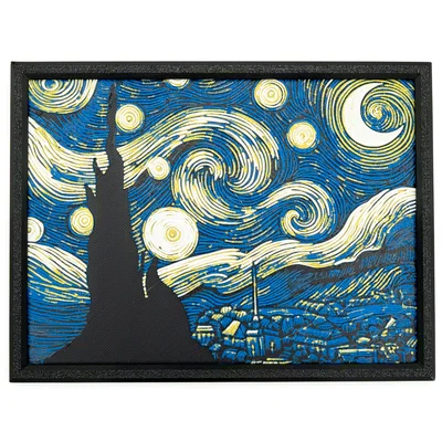 Tranh Treo Tường Đêm Đầy Sao (Starry Night Wall Art)