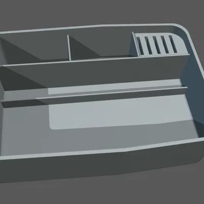 Khay chia ngăn centre console cho Kia Soul