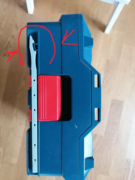 Ray trượt 3D cho thùng dụng cụ Bosch Sortimo L-Boxx - Image 4