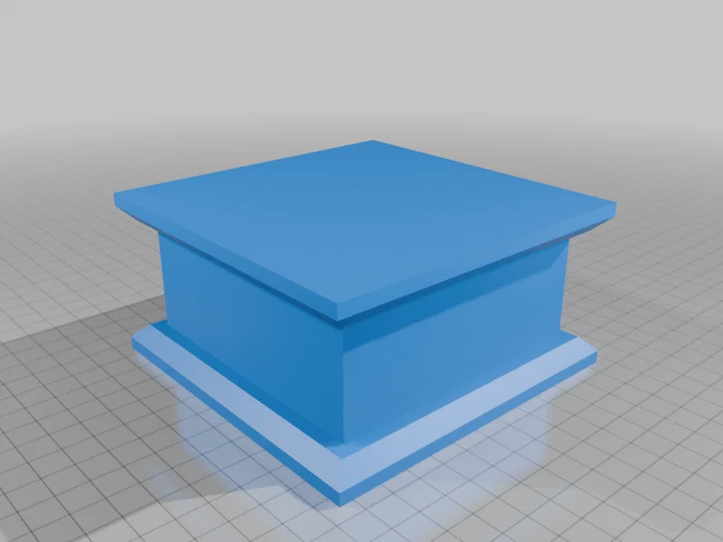 Đế trưng bày (Podest for trophy) in 3D cho cúp và mô hình - Image 1