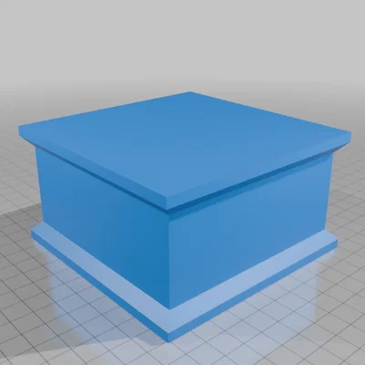 Đế trưng bày (Podest for trophy) in 3D cho cúp và mô hình