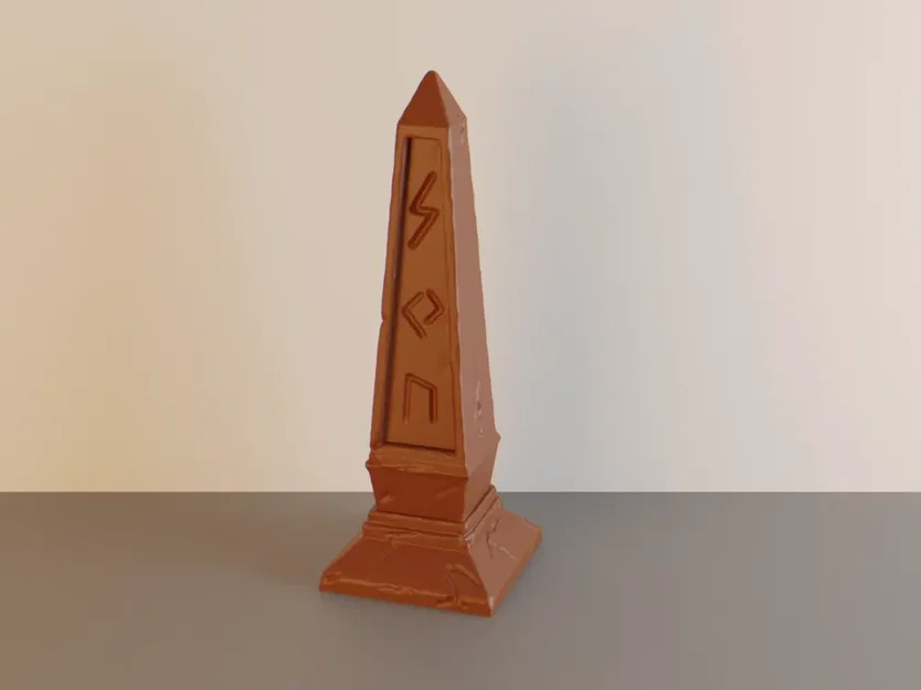 Mảnh Terrain Trụ Đá Đổ Nát (Ruined Obelisk) - Image 1