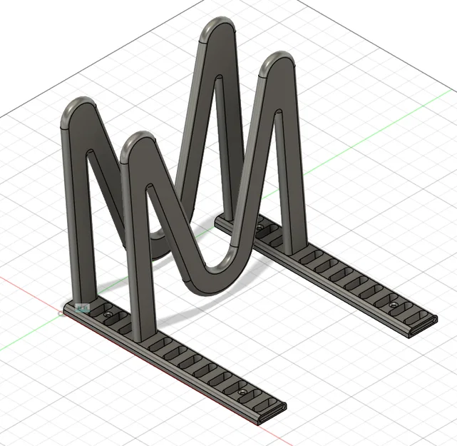 Kệ modular để dựng chảo hoặc dĩa (Modular pan or plate rack) - Image 1