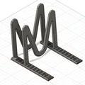 Kệ modular để dựng chảo hoặc dĩa (Modular pan or plate rack) - Thumbnail 1
