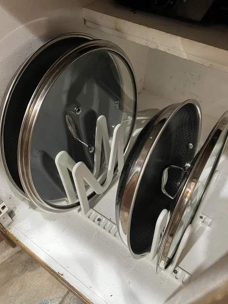 Kệ modular để dựng chảo hoặc dĩa (Modular pan or plate rack) - Image 3