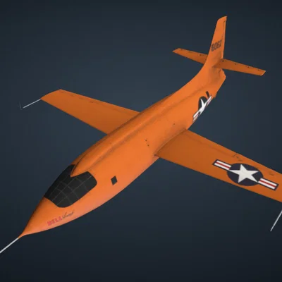 Mô hình in 3D Bell X-1: Tái hiện huyền thoại phá vỡ bức tường âm thanh
