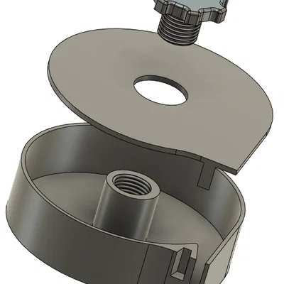 Bộ nhả nhãn dán vá bia bắn (Shooting target repair sticker dispenser)