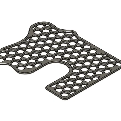 Nẹp cổ tay tổ ong in 3D - Tùy chỉnh dễ dàng với nhựa PLA