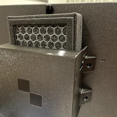 Nắp che quạt hút dễ thay lọc cho XL enclosure