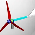 Tuabin gió nhỏ mk4 (Small wind turbine mk4) - Thumbnail 1