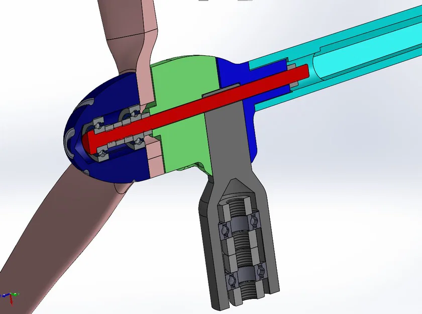 Tuabin gió nhỏ mk4 (Small wind turbine mk4) - Image 2