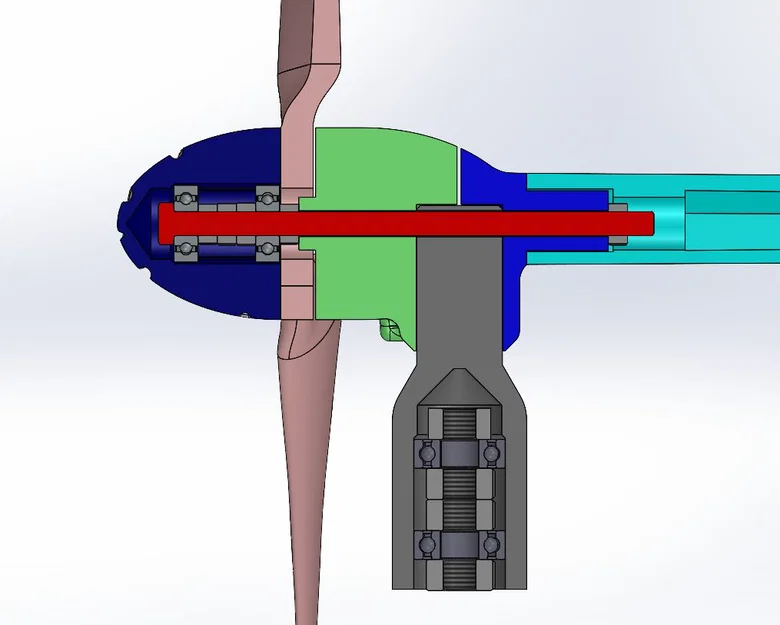 Tuabin gió nhỏ mk4 (Small wind turbine mk4) - Image 3