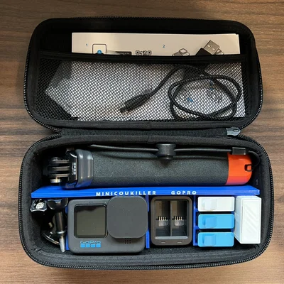 Khay sắp xếp phụ kiện GoPro 10 trong hộp đựng chuyên dụng