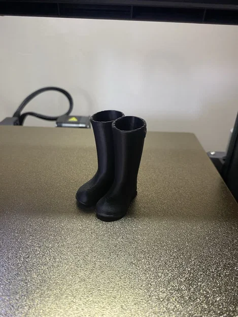 Mô hình ủng cao su Welly Boots trang trí in 3D cực xinh - Image 2