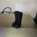 Mô hình ủng cao su Welly Boots trang trí in 3D cực xinh - Thumbnail 2