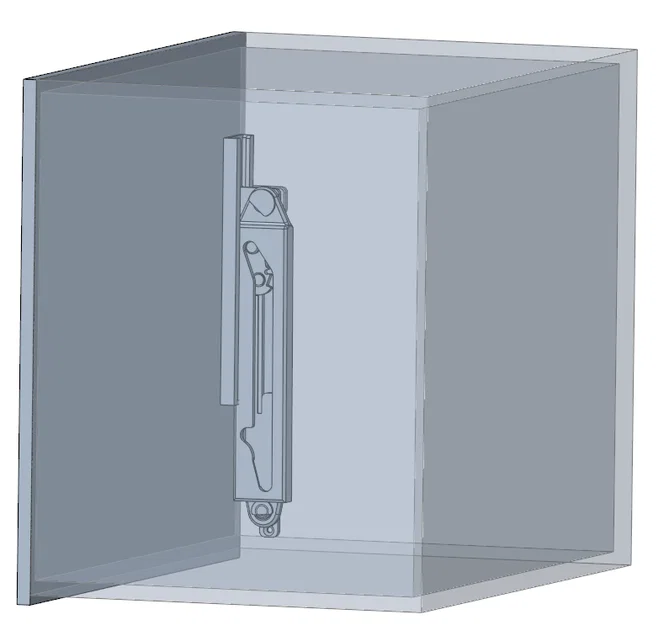 Cơ cấu chốt tự động mở nắp (heavy duty) - in 3D - Image 3