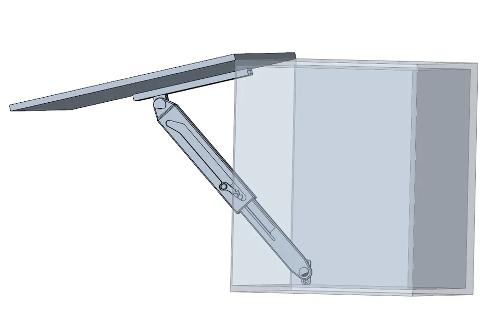 Cơ cấu chốt tự động mở nắp (heavy duty) - in 3D - Image 4