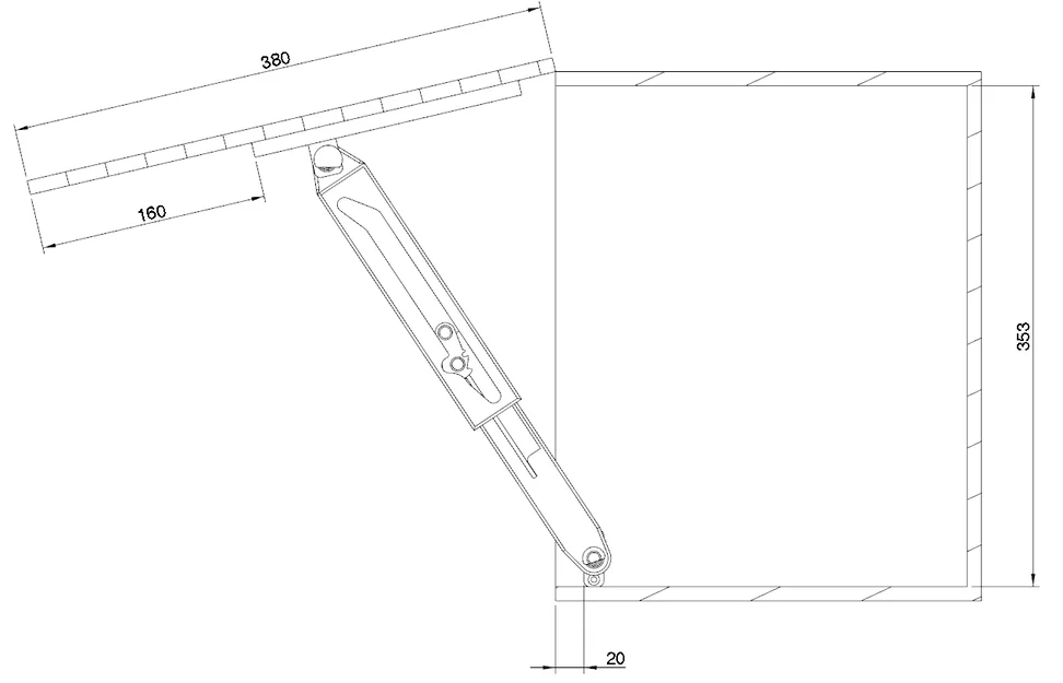 Cơ cấu chốt tự động mở nắp (heavy duty) - in 3D - Image 10