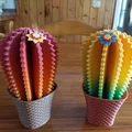 Mô hình chậu xương rồng trang trí (Cactus) in 3D cực xinh - Thumbnail 1