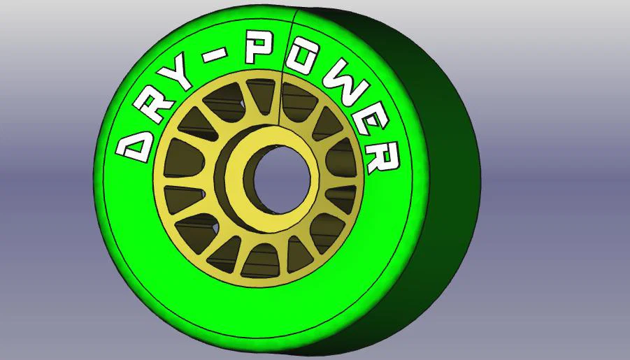 Bánh xe Skateboard/Longboard D70 x 43 (Skateboard Rad) - Image 4