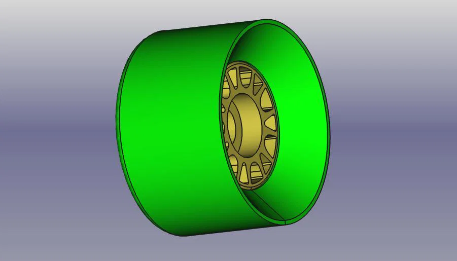 Bánh xe Skateboard/Longboard D70 x 43 (Skateboard Rad) - Image 5